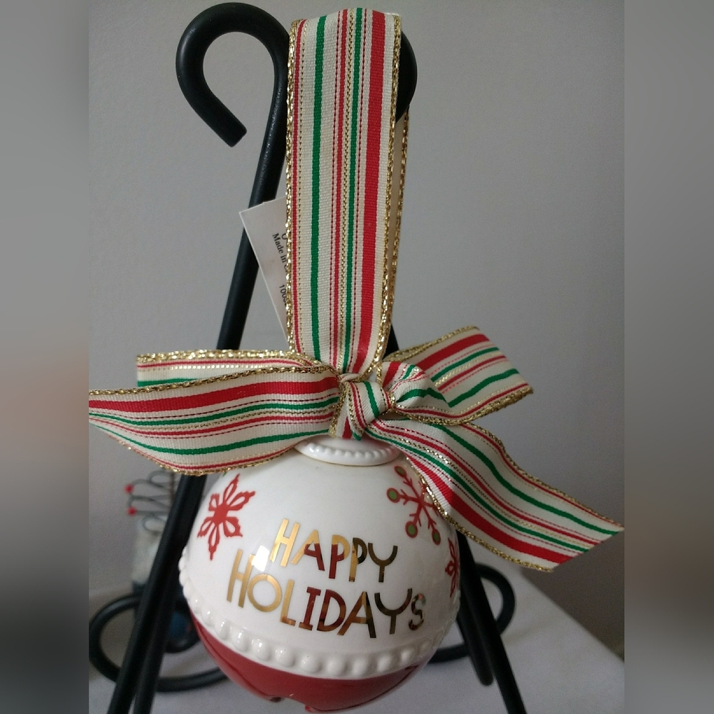 Happy Holidays Ornament